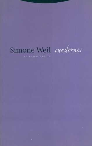 Libro Simone Weil, Cuadernos