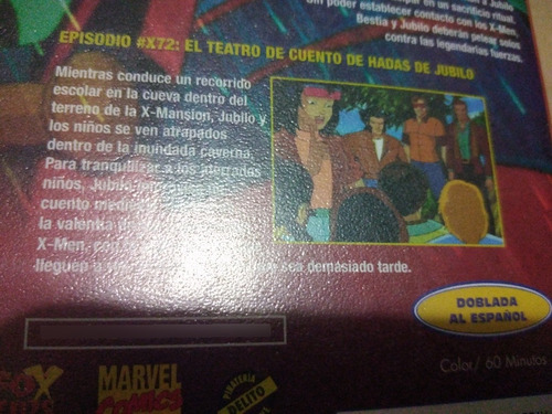 Vhs Película X-men Volumen 2 (Usado)