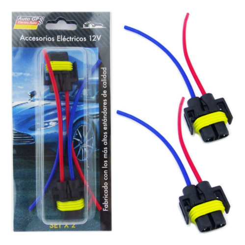 Conector Soquete H8 H9 H11 H16 - Set 2 Unidades