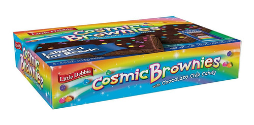 Little Debbie Cosmic Brownie Caddie De Una Sola Porción, Cho