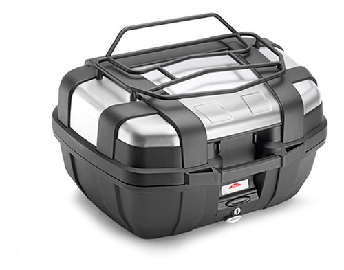 Imagen 2 de 6 de Parrilla Superior Baul Gviv Trekker 52 Lt Motoscba