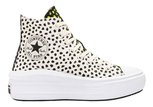 Zapatillas Converse Chuck Tylor All Star Move Hi Bco/ngo