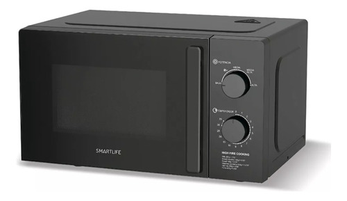 Microondas Smartlife Sl-mwo20mb Negro 20l 220v Kirkor