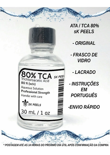Tca - Ata 80% - Acido Tricloroacético + Neutralizante