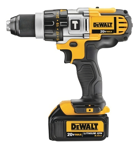 Furadeira e Parafusadeira 13mm Dewalt Modelo DCD985L2 com Maleta 2 Baterias 1 Carregador