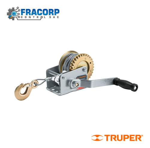 Templadora Malacate De Manivela Con Cable 300 Kg 14719