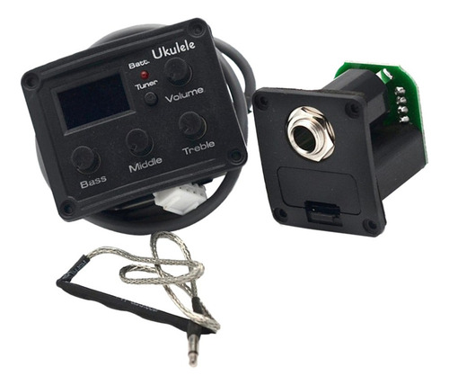 Eq Ecualizador Preamplificador Ukulele Piezo Pickup Para