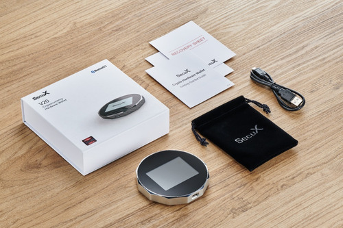 Imagen 5 de 9 de Secux V20 Bluetooth Hardware Wallet - Distribuidor Oficial