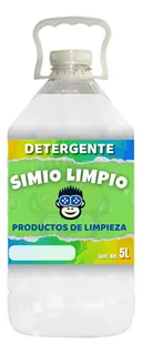 Detergente Jabon Liquido Ropa Blanca - Simio Limpio