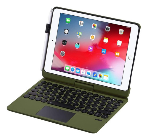 Funda Con Teclado Ini / Para iPad 10.2  Y 10.5  / Green