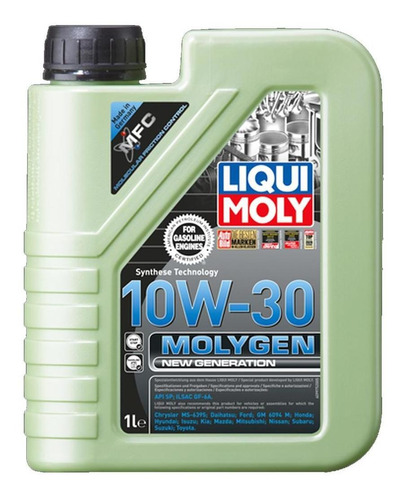 Aceite De Motor Liqui Moly 10w30 Hc Molygen New Ge Dual 1l