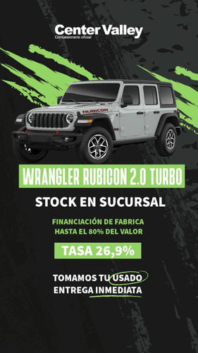 Jeep Wrangler Rubicon 2.0 Jm