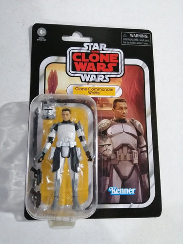 Star Wars Tipo Vintage Clone Commander Wolffe #1