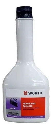 Selante Para Radiador Würth 500ml Orgânico - Garrafa 1 Unid.