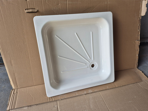 Receptaculo De Ducha 70x70 Plato O Pie Ducha Baño Box Blanco