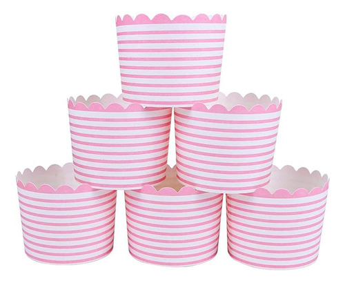 Vasos Papel Para Hornear Tamaño Completo Forros Cupcakes Ros