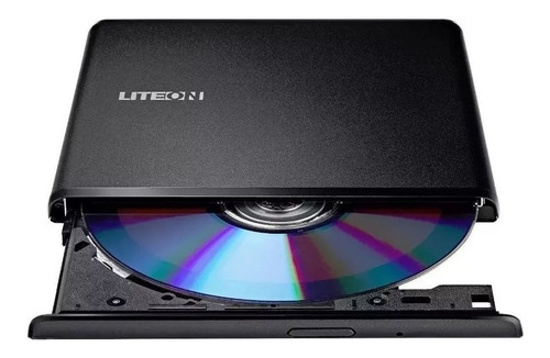 Imagen 1 de 7 de Grabadora Lectora Externa Dvd Cd 8x Slim Usb Liteon Pcreg