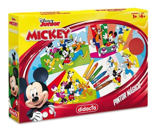 Pintor Mágico Mickey Juego Para Pintar Disney Junior Didacta