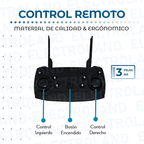 Imagen 3 de 10 de Mini Drone Plegable Con Cámara 360º Ultraliviano 2.4 Ghz