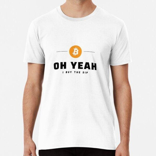 Remera Bitcoin Divertido  El Chapuzón Algodon Premium