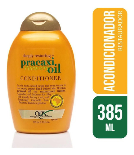 Ogx Acondicionador Pracaxi Oil 385