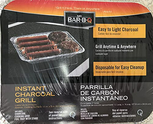 Parrilla De Carbón - Mr. Bar-b-q Products Instant Grill