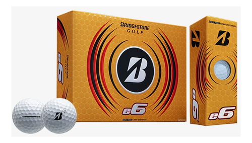 Pelota De Golf Bridgestone Soft Feel E6 Caja X 12
