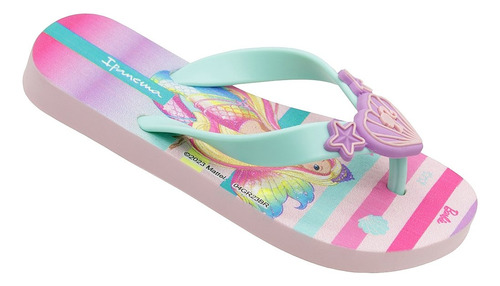 Chinelo De Dedo Infantil Ipanema Barbie Sereia Feminina