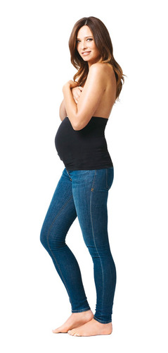 Faja Para Embarazadas Banda Soporte Sin Costuras Negro Ts