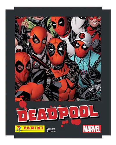 120 Figurinhas Deadpool Marvel Uma História Em Quadrinhos
