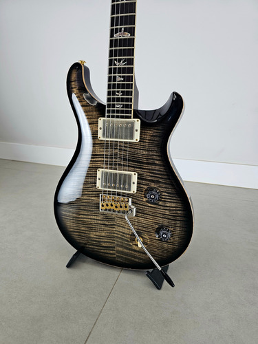 Prs Modern Eagle Quatro Me4 Charcoal Burst Killer 2012 Usa Destro Cinza-escuro Ébano (Usado)