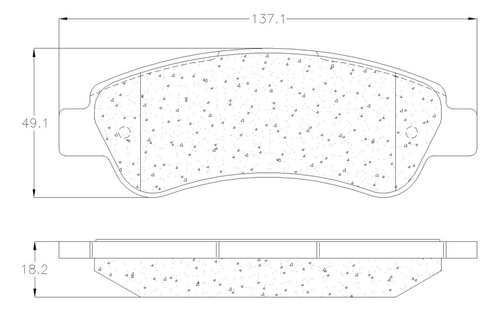 Balatas Grc Peugeot 206 Cc Quicksilver 2006/2006 Tras