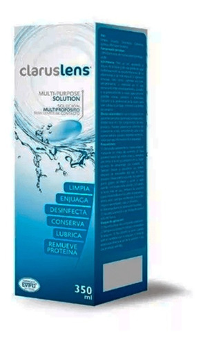 Liquido Para Lentes De Contacto Blandas Clarus Lens