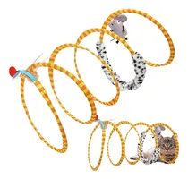 Comprar Juguete Túnel Espiral Plegable Con Juguetes Para Gato. Fofos