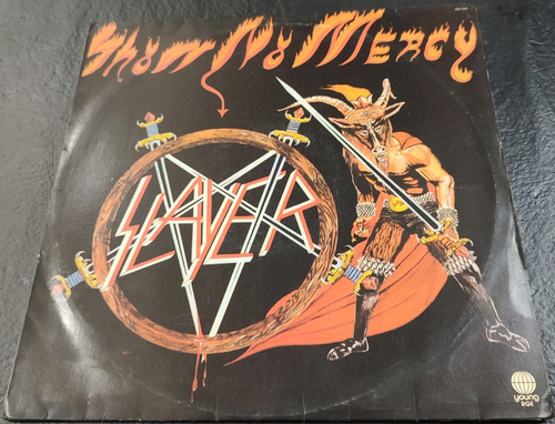 Slayer Show No Mercy Lp Brasil 1ra Edicion Exodus Megadeth 