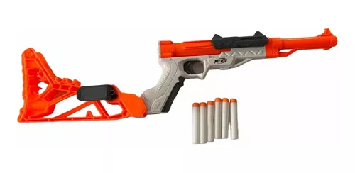 Arma Nerf Mega Vermelha Grande sem Balas, Brinquedo Nerf Usado 49272500