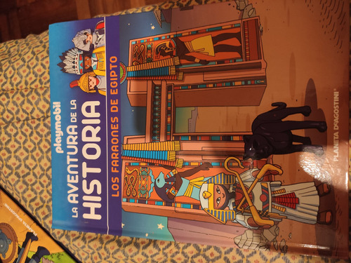 Libro Playmobil Los Faraones De Egipto Colección Completa 