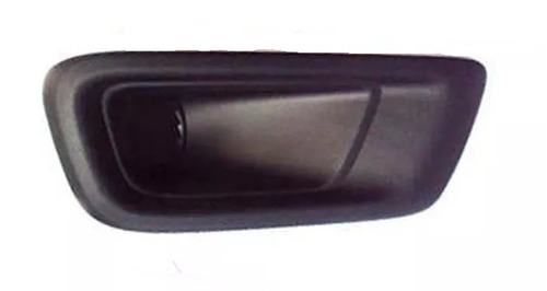 Grilla Derecha Paragolpe Chevrolet S10 2012/ Sin Aux (negra)
