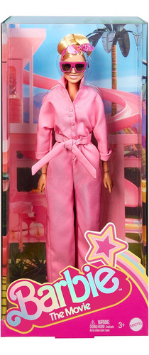 Boneca Barbie O Filme Macacão Rosa Mattel Hrf29