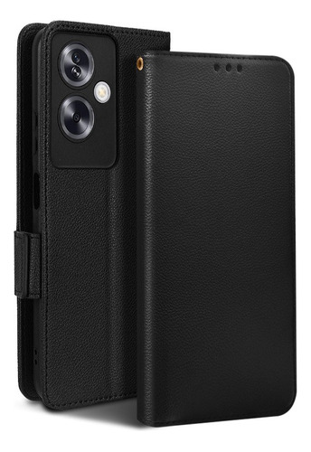 For Oppo A79 5g Litchi Pu Leather Wallet Card Slot Flip Case