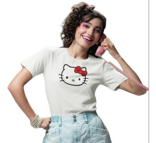 Playera Hello Kitty Sanrio Clasica