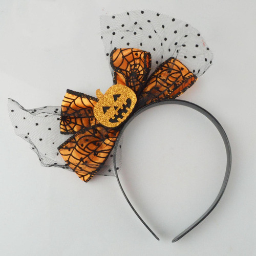 * Diadema De Halloween Con Forma De Calabaza Para Mujer Y