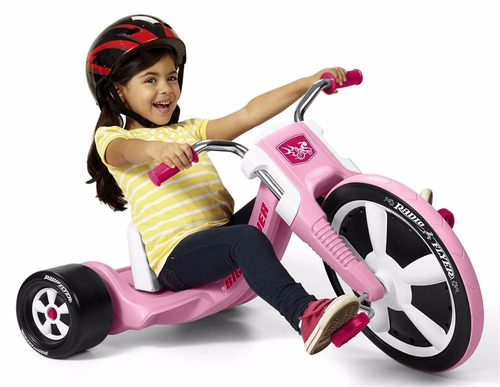 Triciclo Radio Flyer Deluxe Big Flyer, Pink