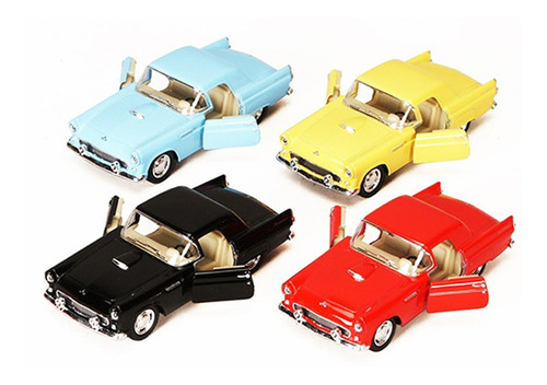 Auto Coleccion Ford Thunderbird 1955 Kinsmart 1:36 St