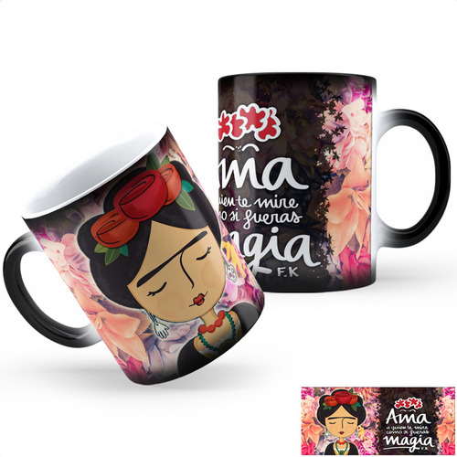 Taza Mágica Frida Kahlo Ad Calidad