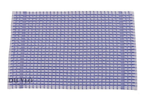 4 Trapos Secadores Toalla De Cocina La Josefina 100% Algodón Color Azul
