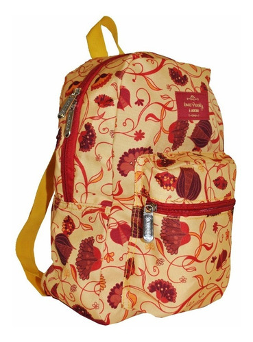 Mochila Espalda Urbana Arte Laura Varsky 12 Pulgadas Jardín