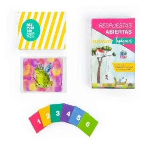 Juego De Cartas Respuestas Abiertas Didáctico Estimulación