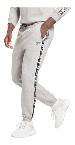 Pantalon Buzo Hombre Reebok Ri Tape