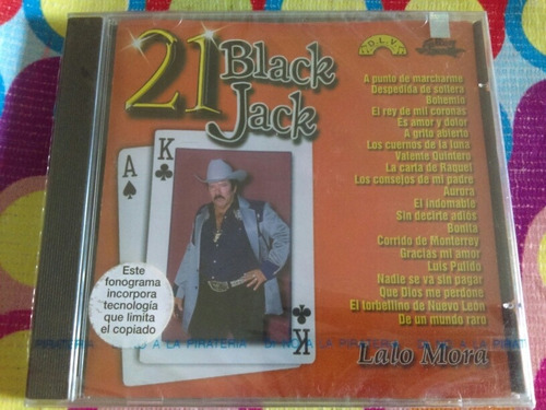 Lalo Mora Cd 21 Black Jack Sellado R